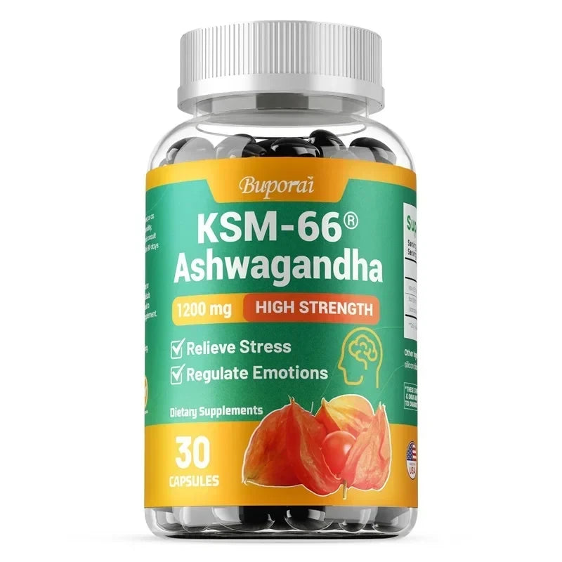 KSM-66 Ashwagandha Stress Relief Capsules