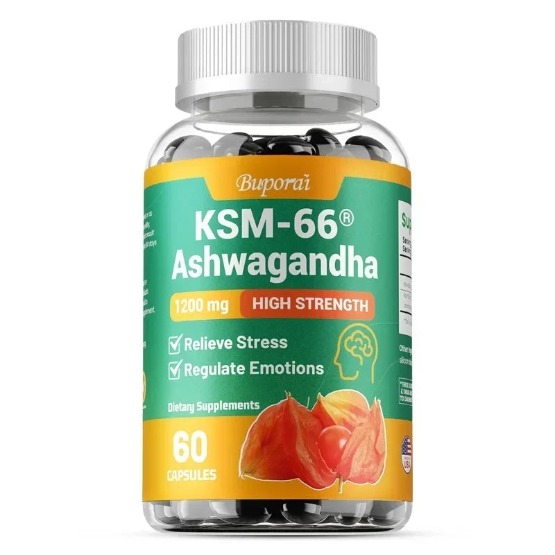 KSM-66 Ashwagandha Stress Relief Capsules