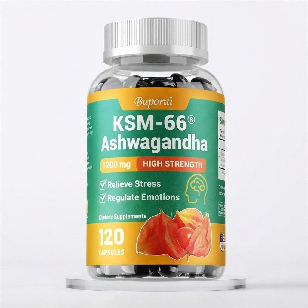 KSM-66 Ashwagandha Stress Relief Capsules